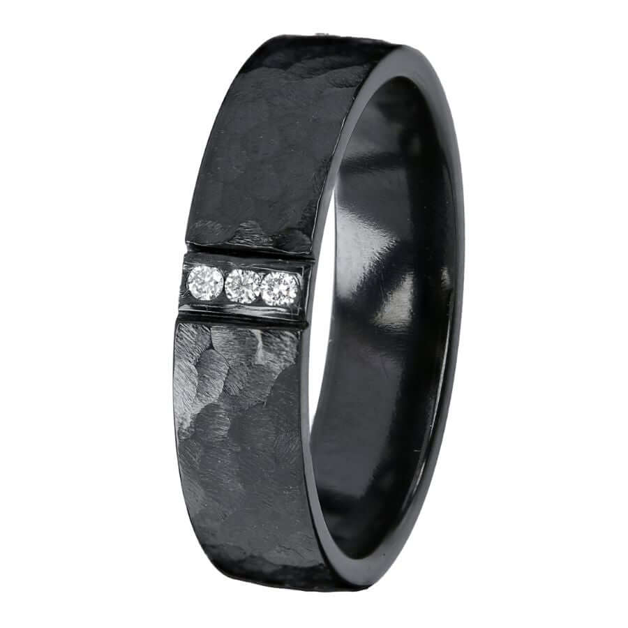 Kohinoor Duetto Black Edition Timanttisormus 006-807-03 