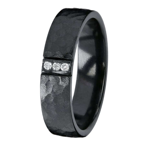 Kohinoor Duetto Black Edition Timanttisormus 006-807-03