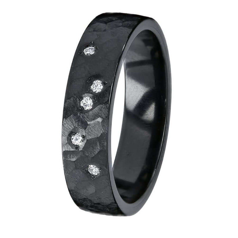 Kohinoor Duetto Black Edition Timanttisormus 006-807-05
