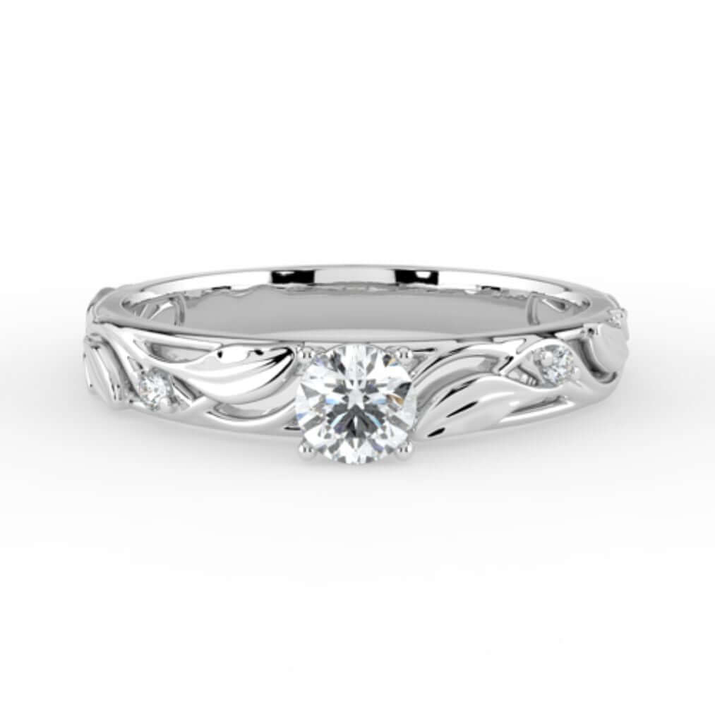 Kohinoor Ofelia Topaasi Timanttisormus 033-480VT-02