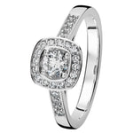 Kohinoor Stella timanttisormus 933-240V-56B4