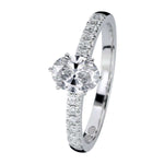 Kohinoor Theia Ovaali Timanttisormus 033-461-62L
