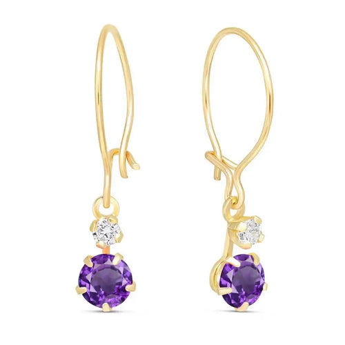 Korutuote Roikkuvat Liilat Korvakorut 23-1003amet