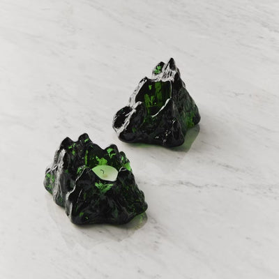 Kosta Boda The Rock Votive Emerald Green 7062422