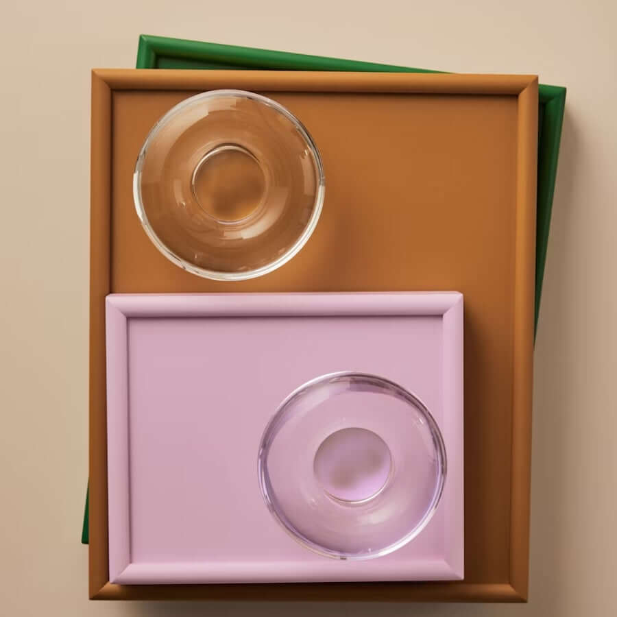 Kosta Boda Orion Votive Pink Tuikku 7062507