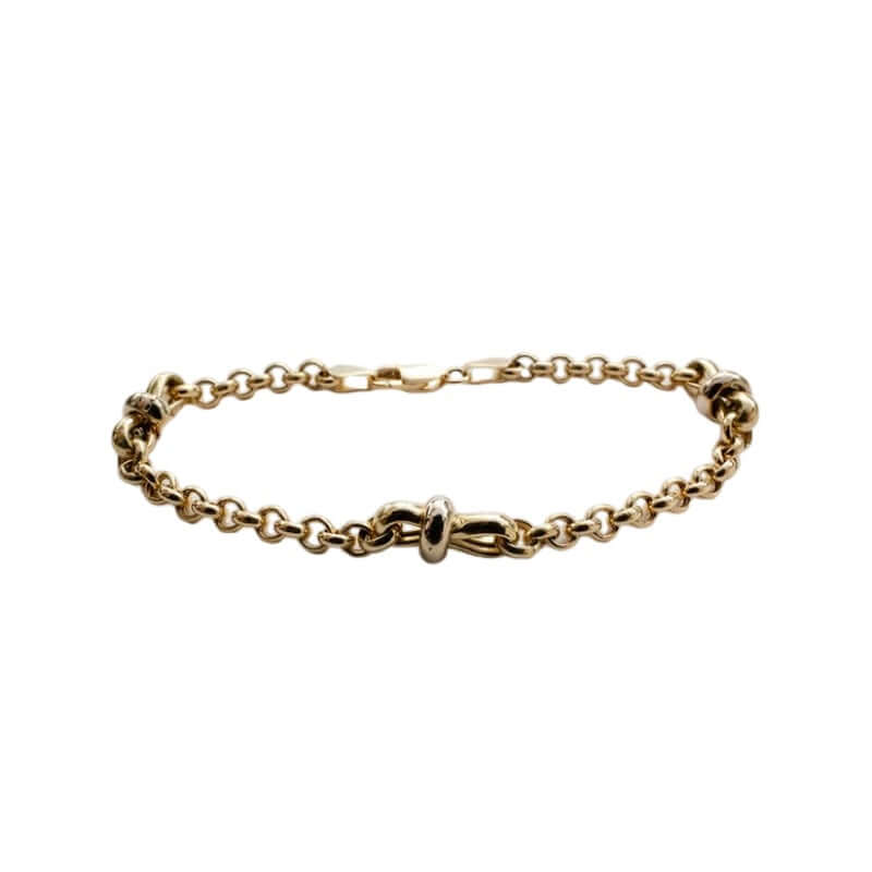 Kultainen ranneketju 4,3 mm 19,0 cm