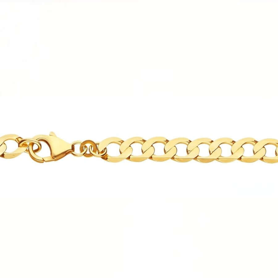 14k Kultainen panssariranneketju 12g - 23 cm