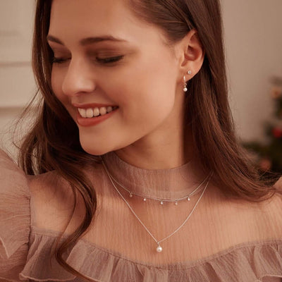  Thomas Sabo White Stones kaulakoru KE1071-051-14