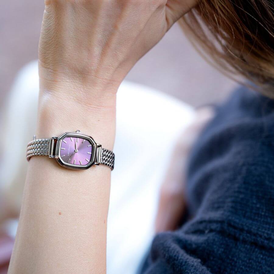 Leijona Classic Lumo Purple & Steel Rannekello 5172-4780