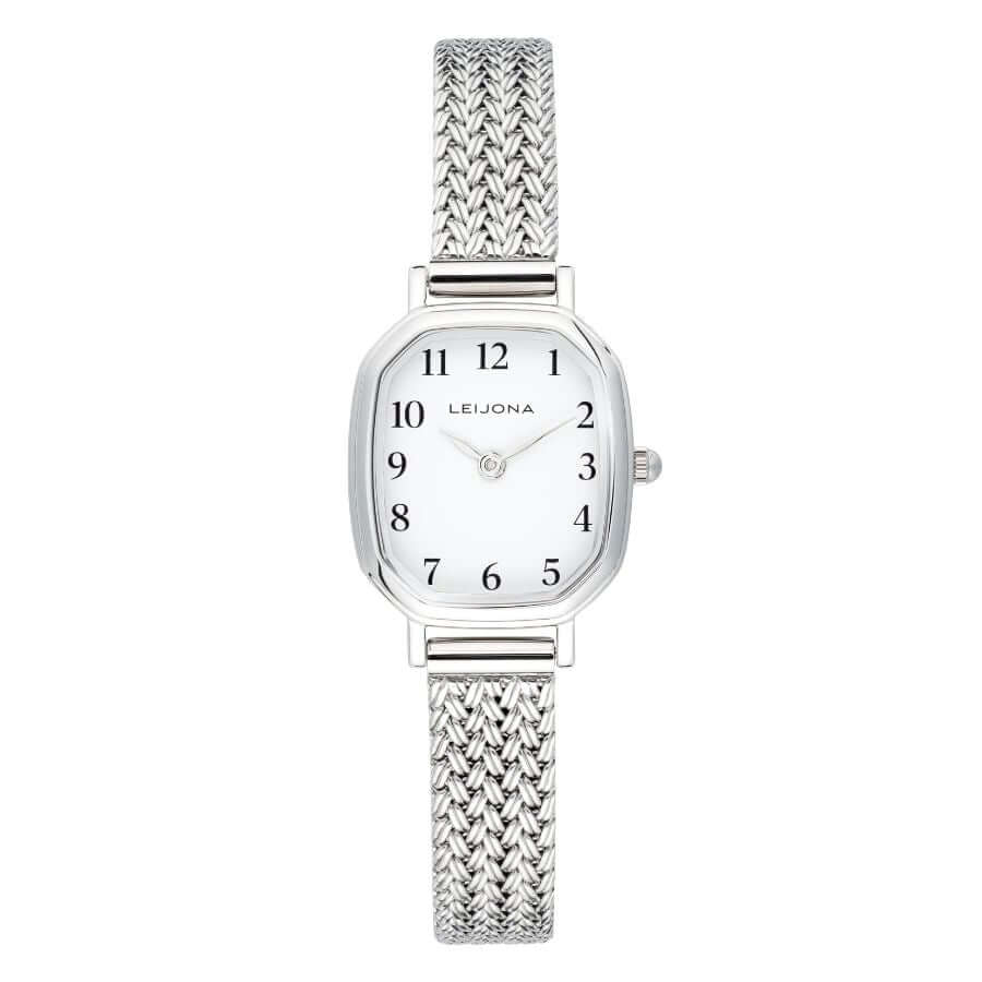 Leijona Classic Lumo White & Steel Rannekello 5172-4787