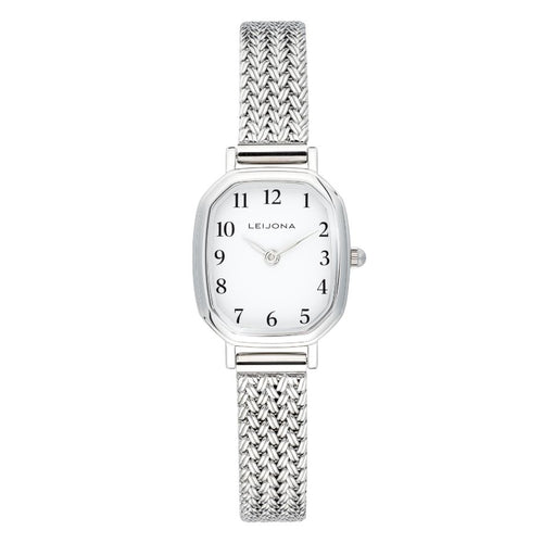 Leijona Classic Lumo White & Steel Rannekello 5172-4787