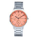 Leijona Hehku Peach Naisten Rannekello 5172-4705 hopeahyllyllä, moderni ja värikäs design.