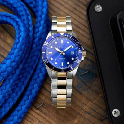 Leijona Järwi Bicolor Blue Sukelluskello 5013-2552