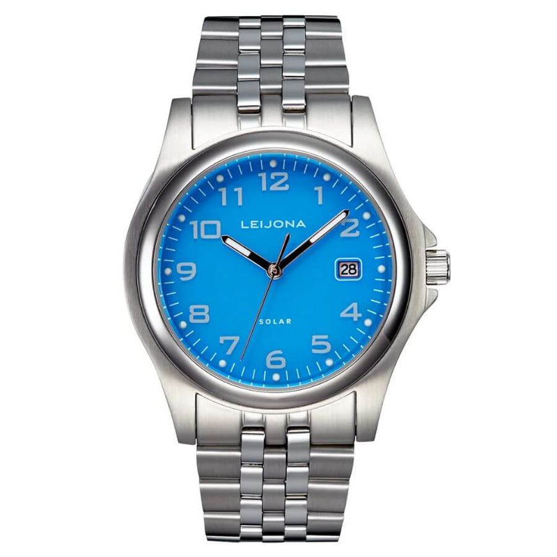 Leijona 74 Solar 5012-2590 Azure Blue Limited Edition