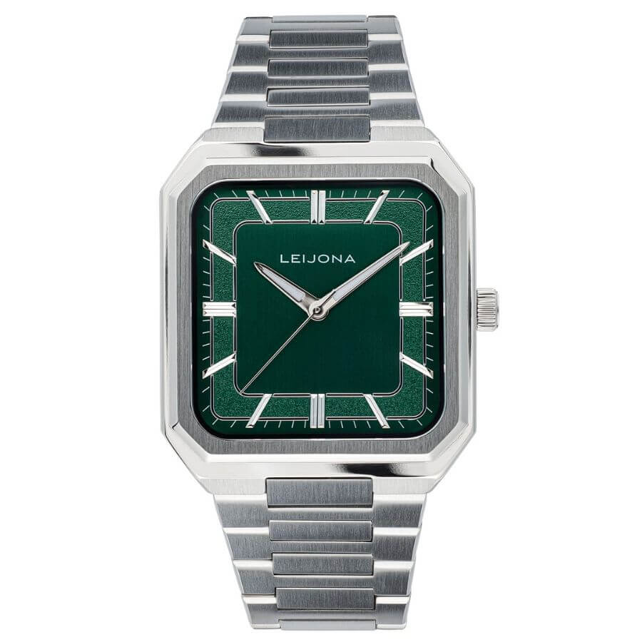 Leijona Sport Viima Green & Steel Rannekello 5012-2713
