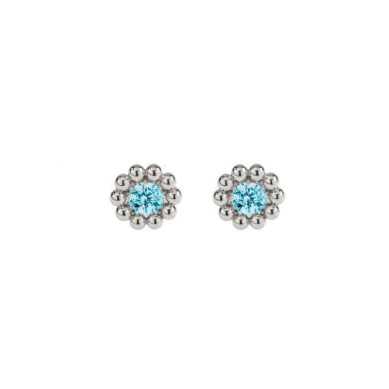 Lumoava Daisy siniset Korvakorut L54228140000