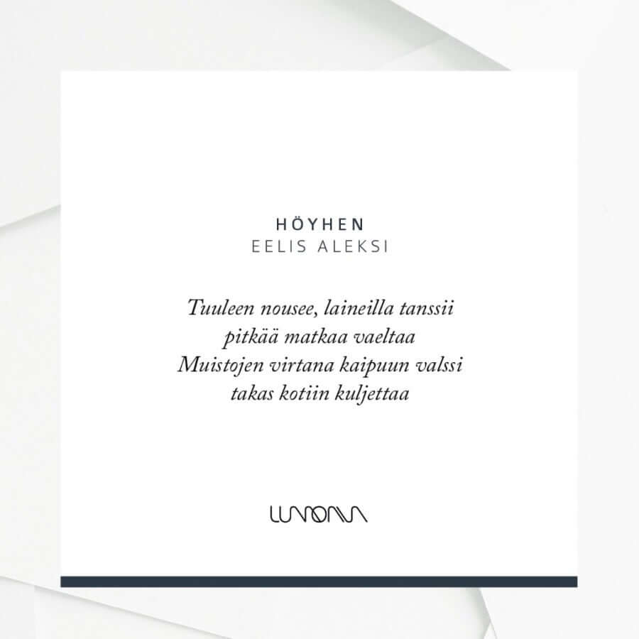 Lumoava Höyhen riipus L56208000000