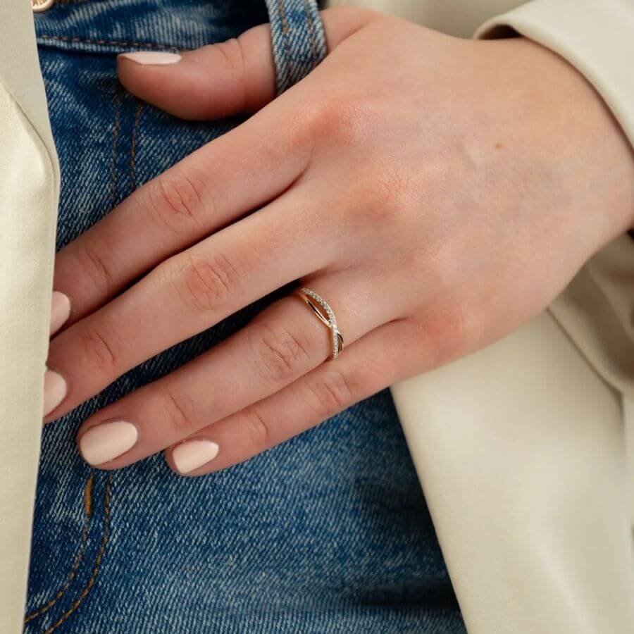 Lykken Elegance Timanttisormus 56772