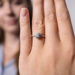 Lykken Elegance Halo Timanttisormus 58627
