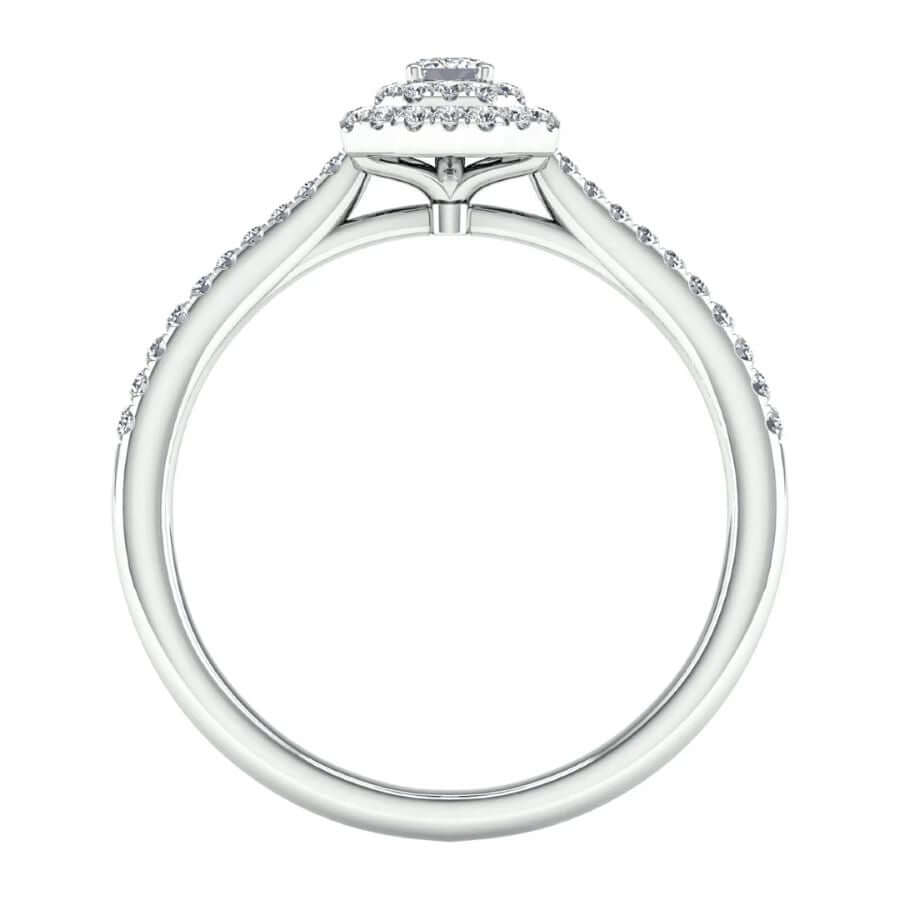 Lykken Elegance Halo Timanttisormus 58627