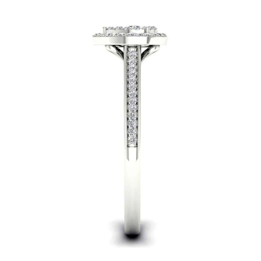 Lykken Elegance Halo Timanttisormus 69155