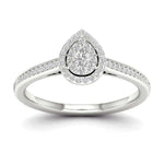 Lykken Elegance Halo Timanttisormus 69155