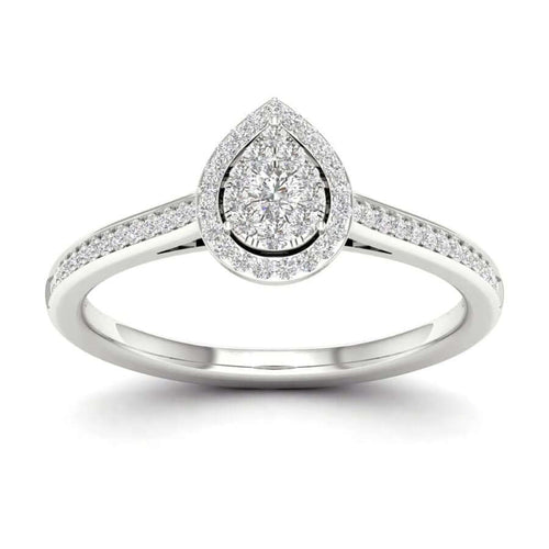 Lykken Elegance Halo Timanttisormus 69155