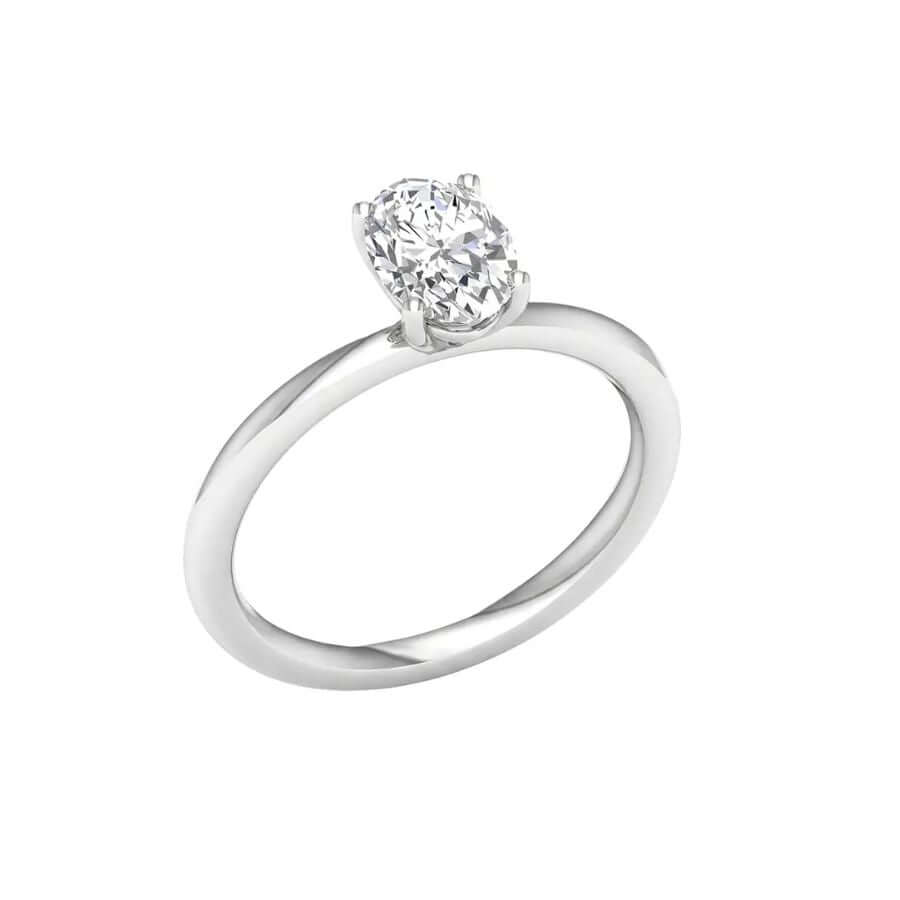 Lykken Elegance Ovaali Timanttisormus 76230