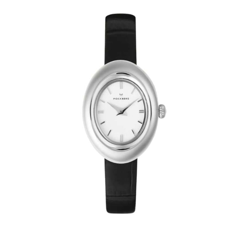Mockberg Belle Oval Leather Rannekello MB1415