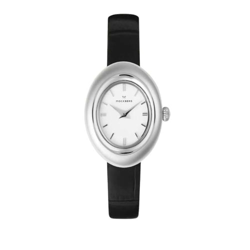 Mockberg Belle Oval Leather Rannekello MB1415