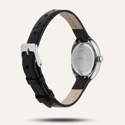 Mockberg Belle Oval Leather Rannekello MB1415