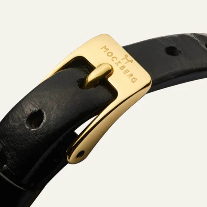 Mockberg Belle Oval Leather Rannekello MB1412