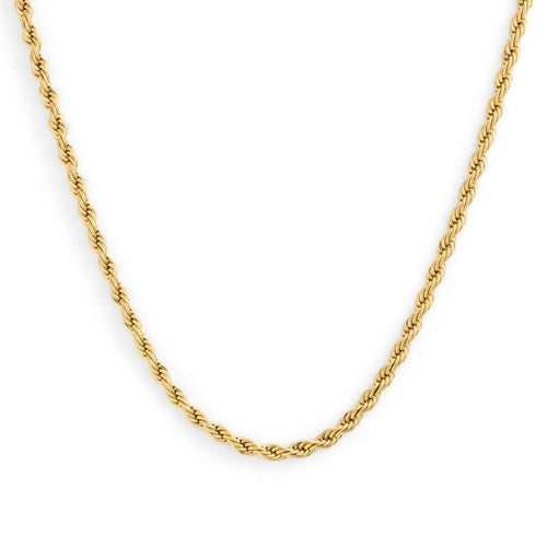 Mockberg Bold Rope Chain Gold Kaulakoru MB1998