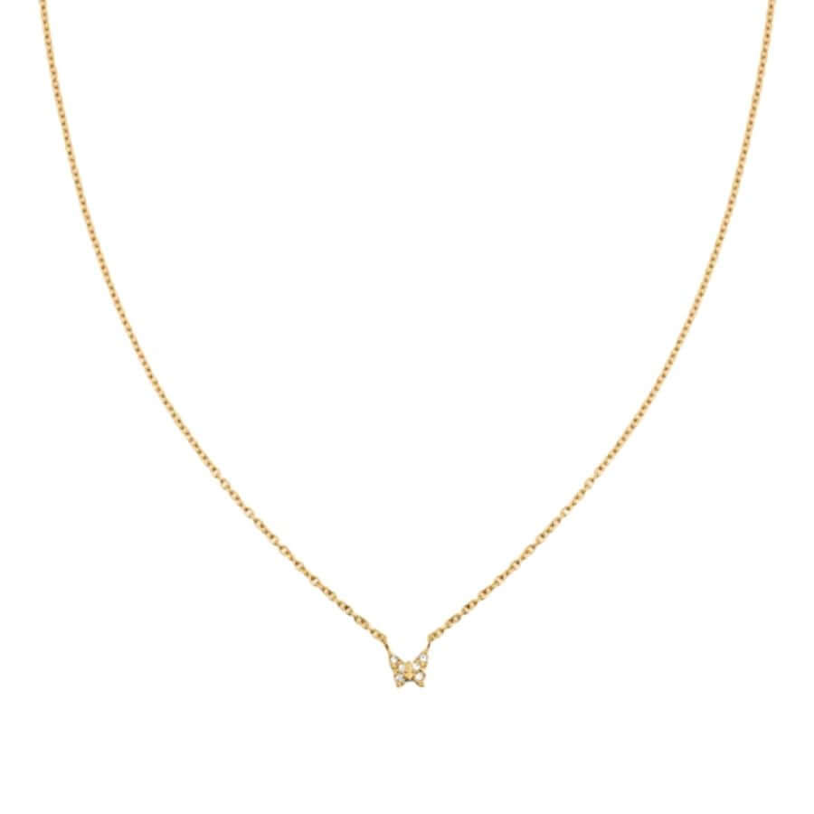 Mockberg Butterfly Gold Kaulakoru MB2086