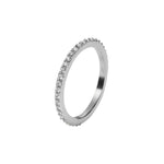 Mockberg Léa Hopeansävyinen Sormus MB2432