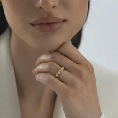 Mockberg Pavé Precious Sormus MB0199