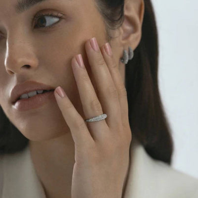 Mockberg Pavé Precious Sormus MB0227