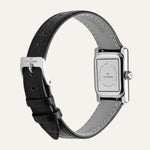 Mockberg Timeless Black Leather Rannekello MB0246