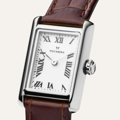 Mockberg Timeless Brown Leather Rannekello MB0248
