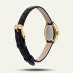 Mockberg Belle Oval Leather Rannekello MB1412