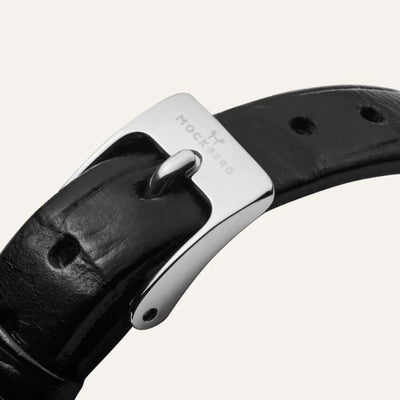 Mockberg Belle Oval Leather Rannekello MB1415