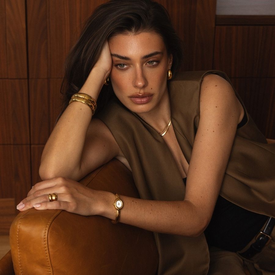 Mockberg Belle Oval Petite Bangle Rannekello MB1769