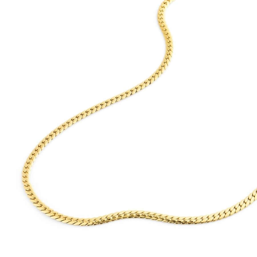 Mockberg Serpentine Chain Gold Kaulakoru MB1994