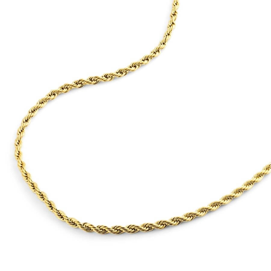 Mockberg Bold Rope Chain Gold Kaulakoru MB1998