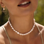 Mockberg Aura Pearl Gold Kaulakoru MB2052