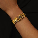 Mockberg Eternal Gold Noir Rannekello MB2089