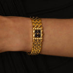Mockberg Eternal Gold Noir Rannekello MB2089