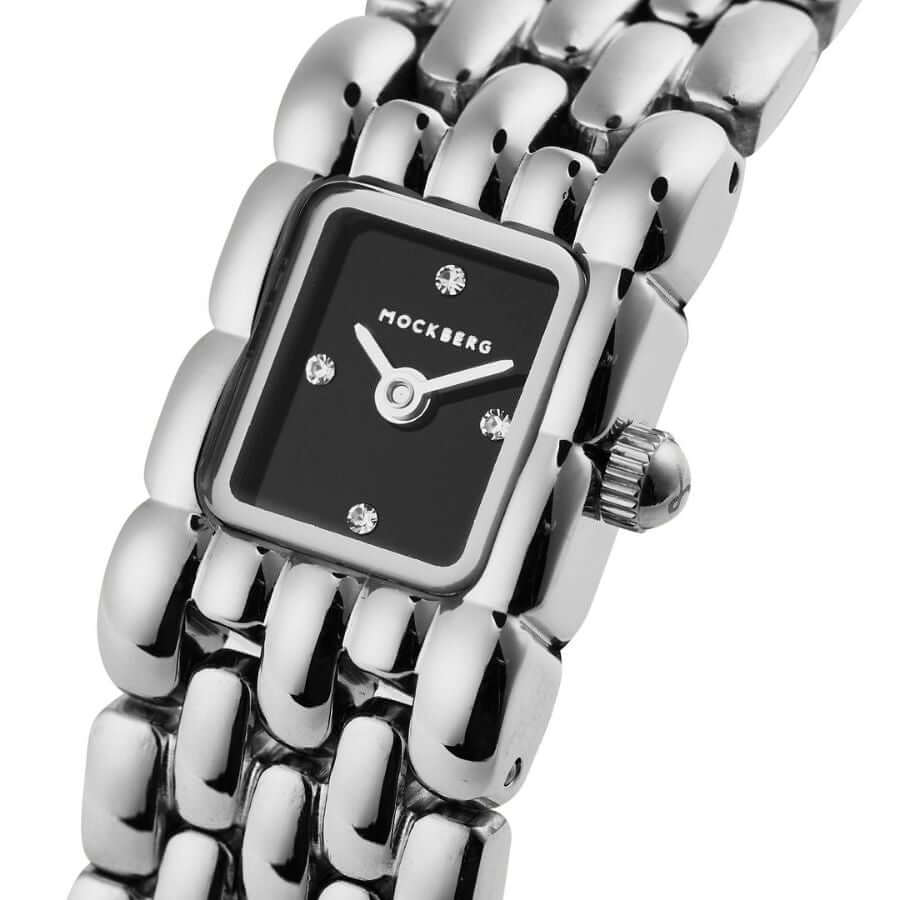 Mockberg Eternal Steel Noir Rannekello MB2090
