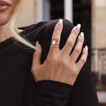 Mockberg Vivienne Kullansävyinen Sormus MB2409
