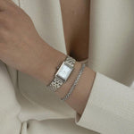 Minimalistinen Mockberg Timeless Combo MO246 rannekello